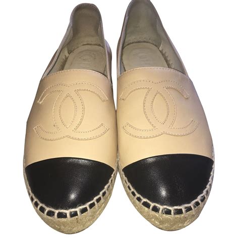 leather chanel espadrilles|Chanel espadrilles price euro.